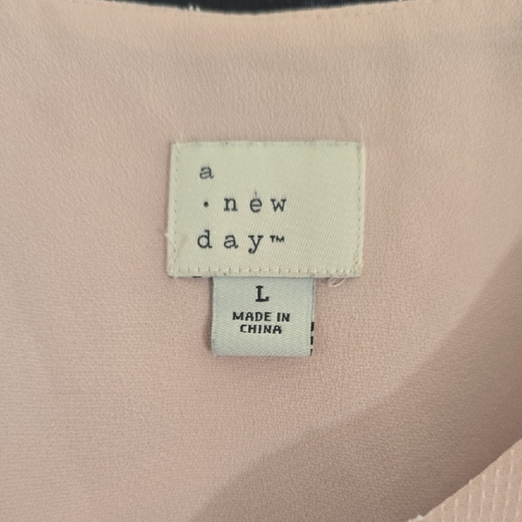 a new day Light Pink Feminine Tank Top - Picture 2 of 4